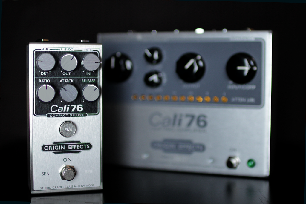Origin Effects Cali76 Compact Deluxe Studio Style Boutique Analogue Guitar Compressor Effects Pedal