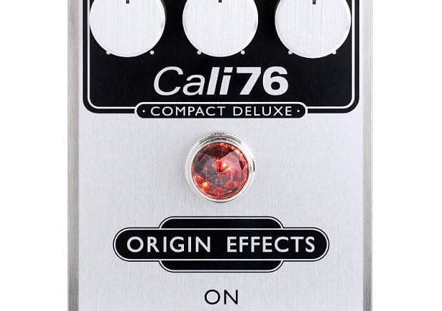 Image shows the Origin Effects Cali76 Compact Deluxe
