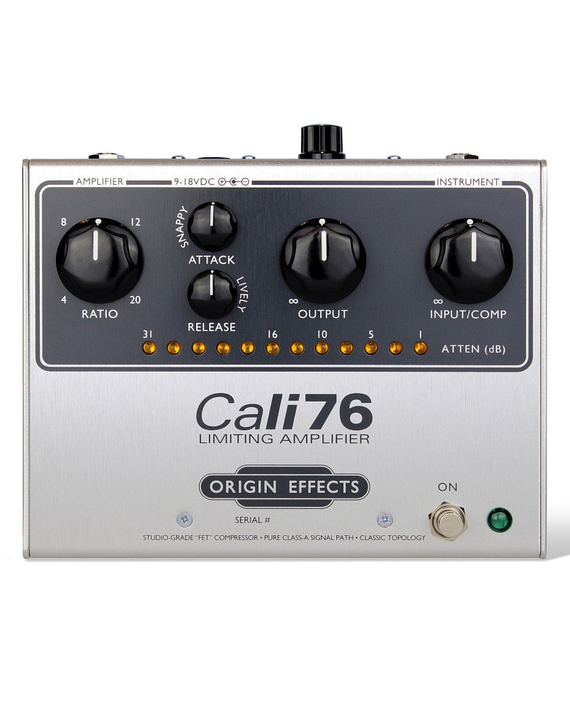 Origin Effects Cali76-G-P Germanium Parallel Boutique Analogue 1176 Style Studio Quality Compressor Limiter Sustainer Guitar Effects Pedal Made In England Built In Britain