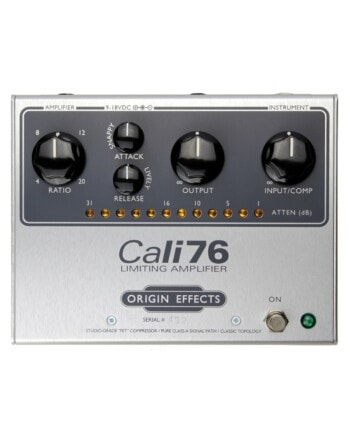 Cali76-TX-Origin-Effects-Analogue-Boutique-Compressor-Sustainer-Front-Controls