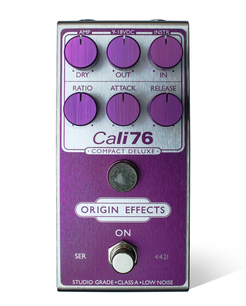 Pedal Genie Limited Edition Purple Cali76 Compact Deluxe Side