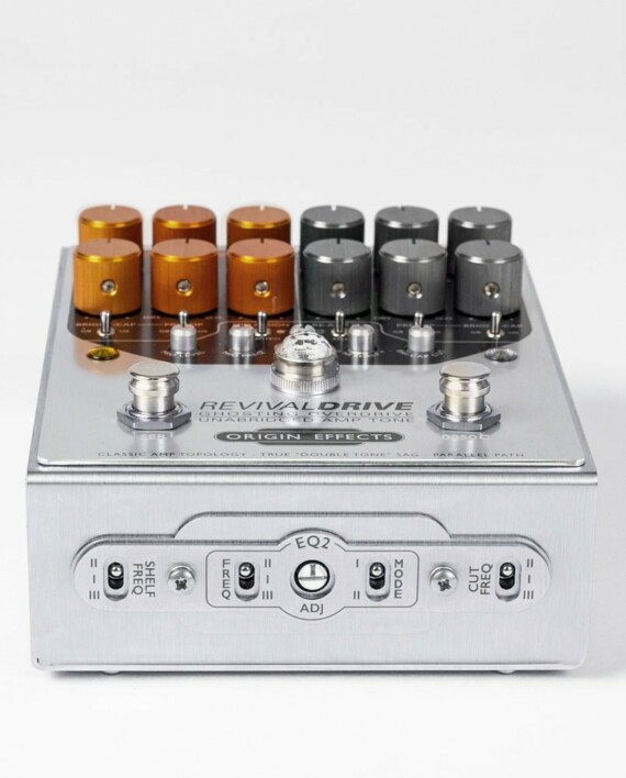 Origin Effects RevivalDRIVE CUSTOM panel overdrive amp in a box guitar pedal amplifier blackface plexi boutique analogue