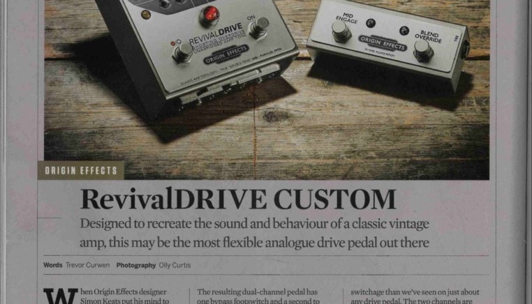 Guitarist RevivalDRIVE review first page
