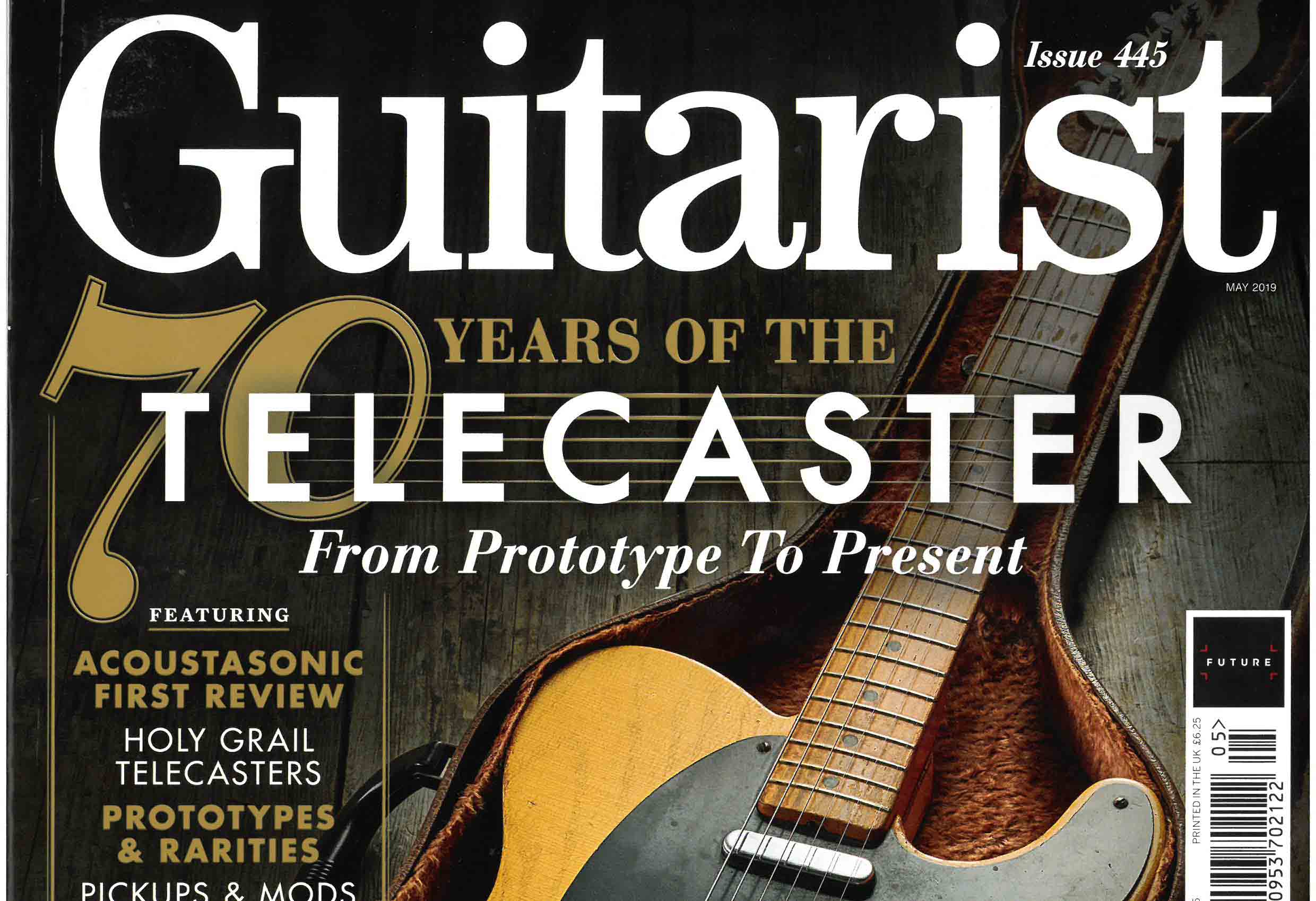 Simon Keats, Guitarist Magazine, Origin Effects, Cali76, SlideRIG, RevivalDRIVE