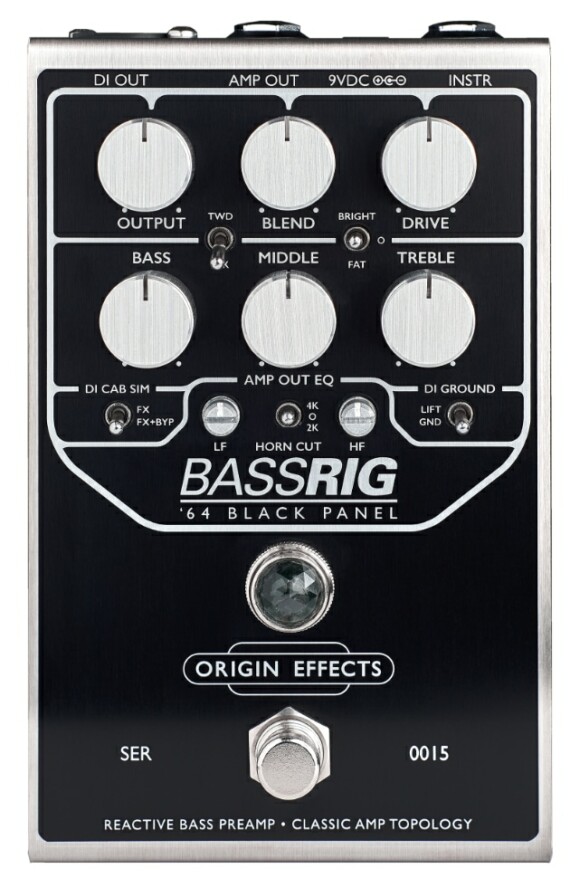Origin Effects Bassrig '64 Black Panel Product