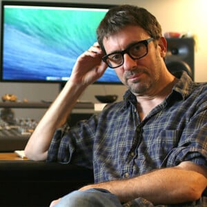 Graham Coxon in his home studio