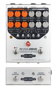 a RevivalDRIVE Custom and a Revival Footswitch