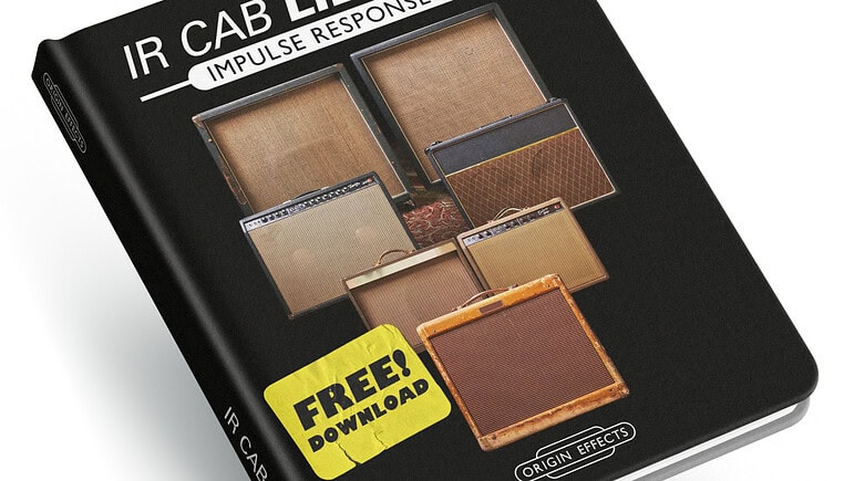 a book displaying the different amps in the free, downloadable Impulse Response Cab Library