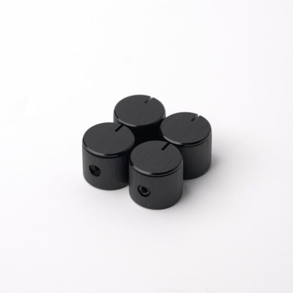 4 Black Knob Kit