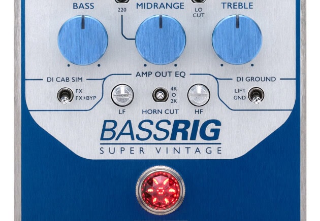 Origin Effects BASSRIG Super Vintage from the front