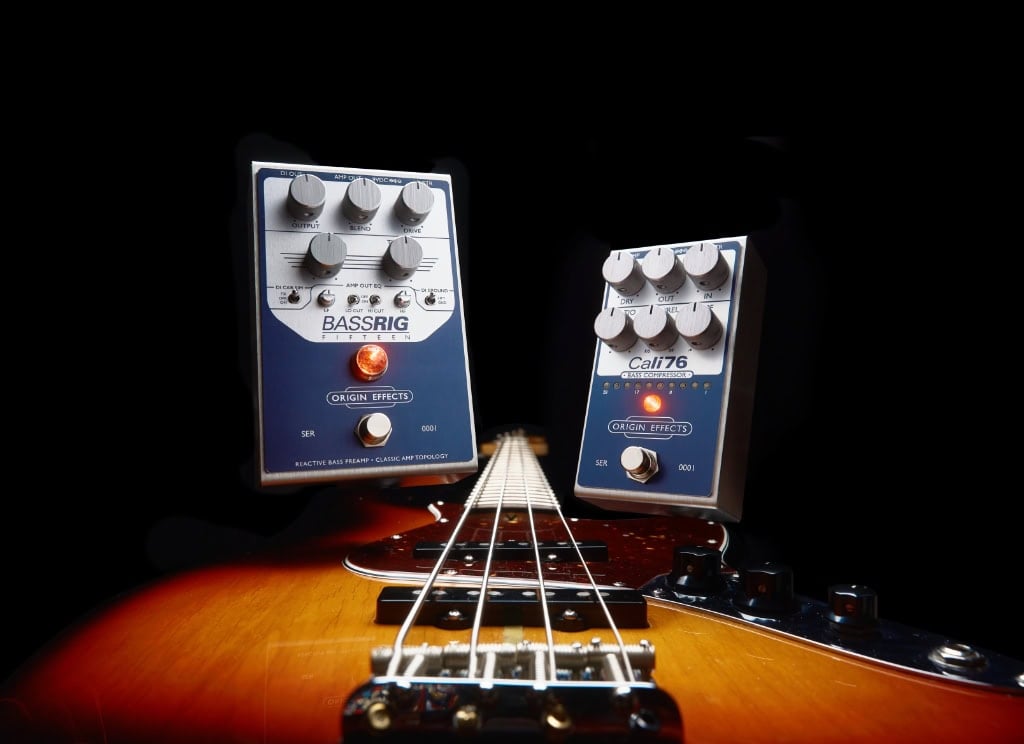 BASSRIG Fifteen and Cali76 Bass Compressor floating together